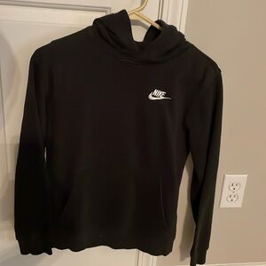 Nike pullover hoodie black Boys Large